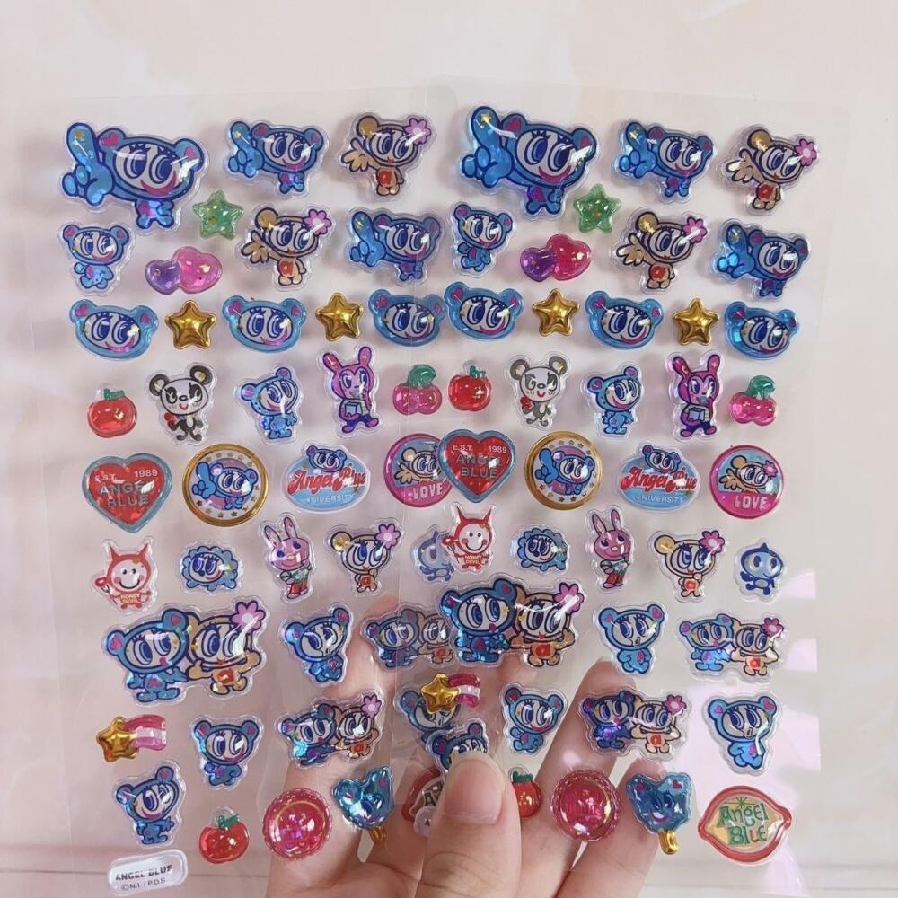 Phone Cases Girly - New Japanese Cartoon Angel Blue Jelly