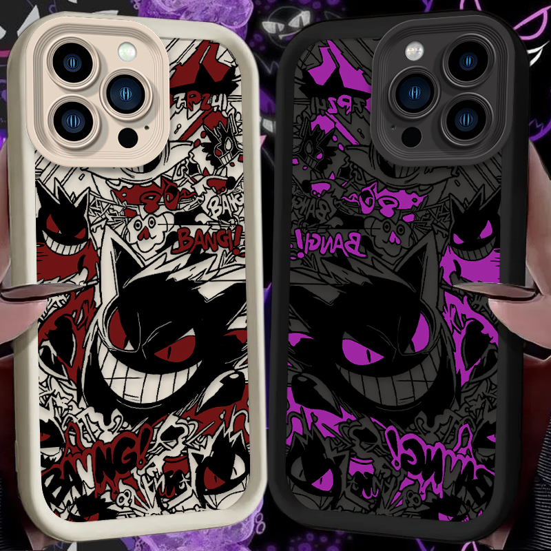 Phone Cases Xs - P-Pokemon Gengar Graffiti Phone Case for