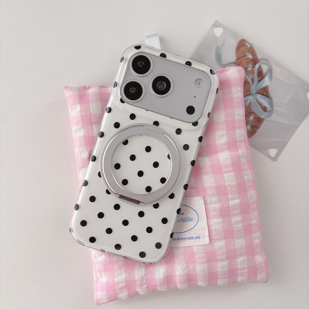 Phone Cases With Magsafe - Ins Korea Colorful Polka Dot Pattern