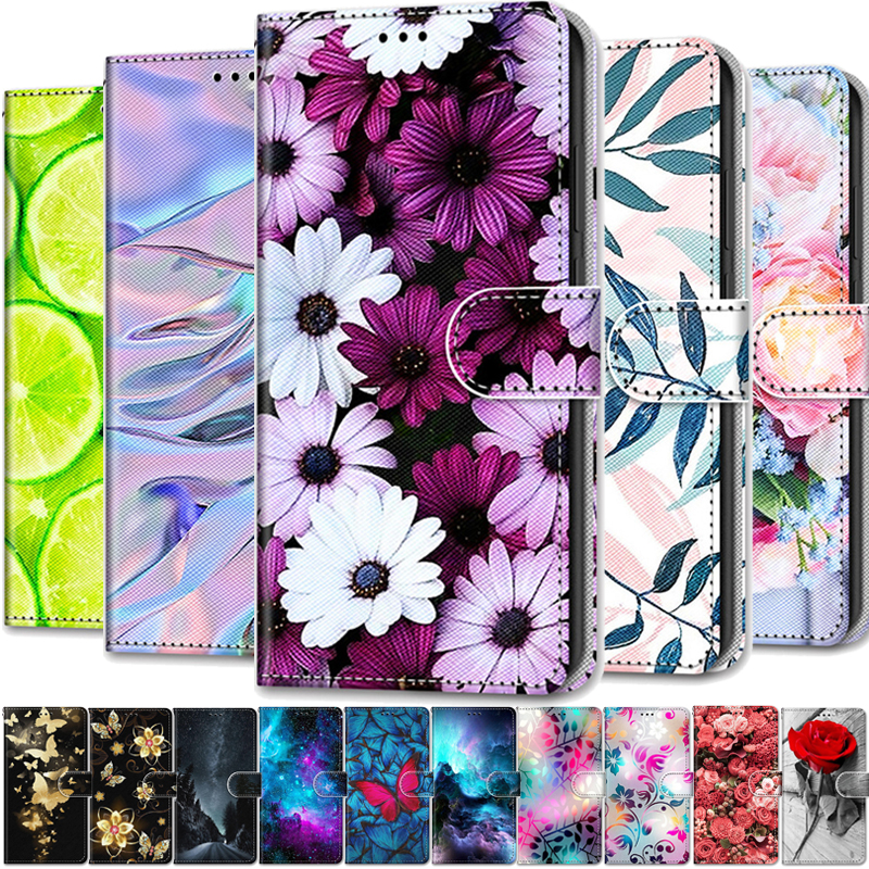 Phone Cases H&M - Leather Magnetic Case For Huawei P