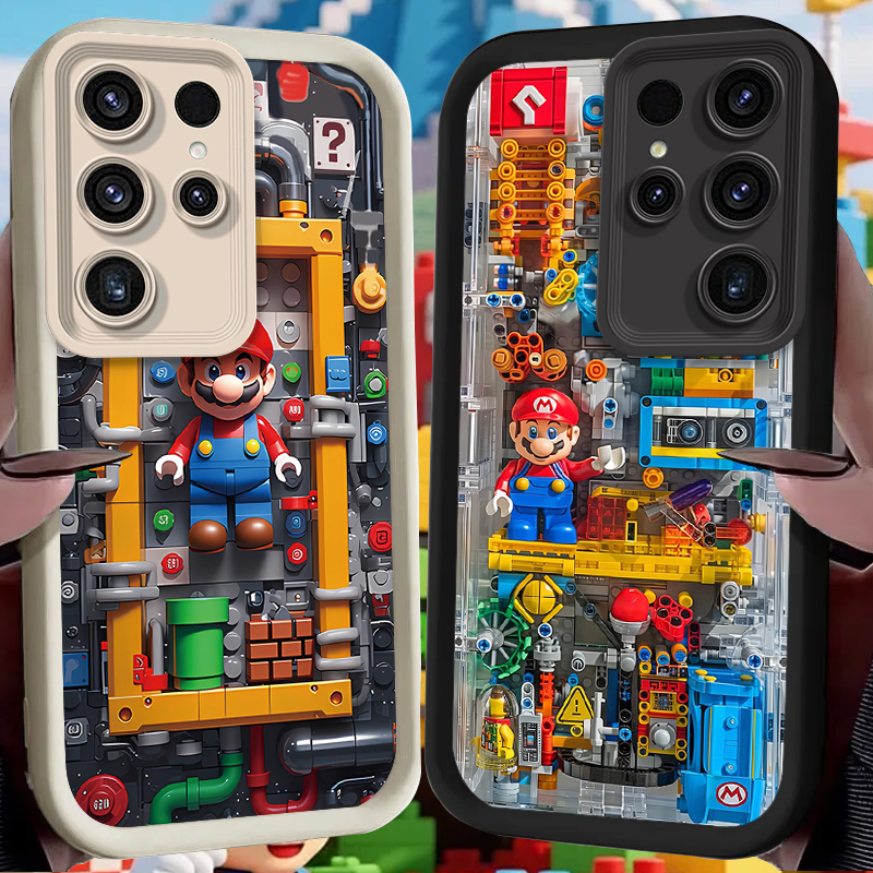 Phone Cases Galaxy S23 - Toy Blocks M-Marios Phone Case for