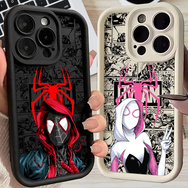 Spiderman Miles Morales Gwen M – Phone Cases For Iphone 12 Pro Max recenzja i cena