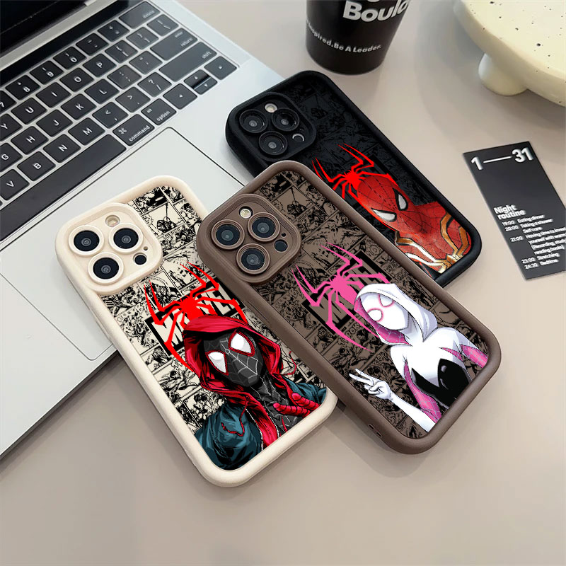 Spiderman Miles Morales Gwen M – Phone Cases For Iphone 12 Pro Max recenzja i cena