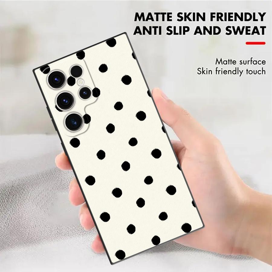 Retro Polka Dots Funda Phone C – Phone Cases Galaxy S23 recenzja i cena