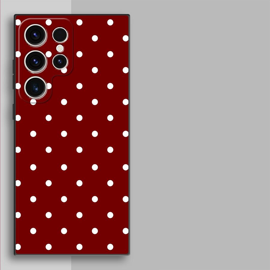 Retro Polka Dots Funda Phone C – Phone Cases Galaxy S23 recenzja i cena