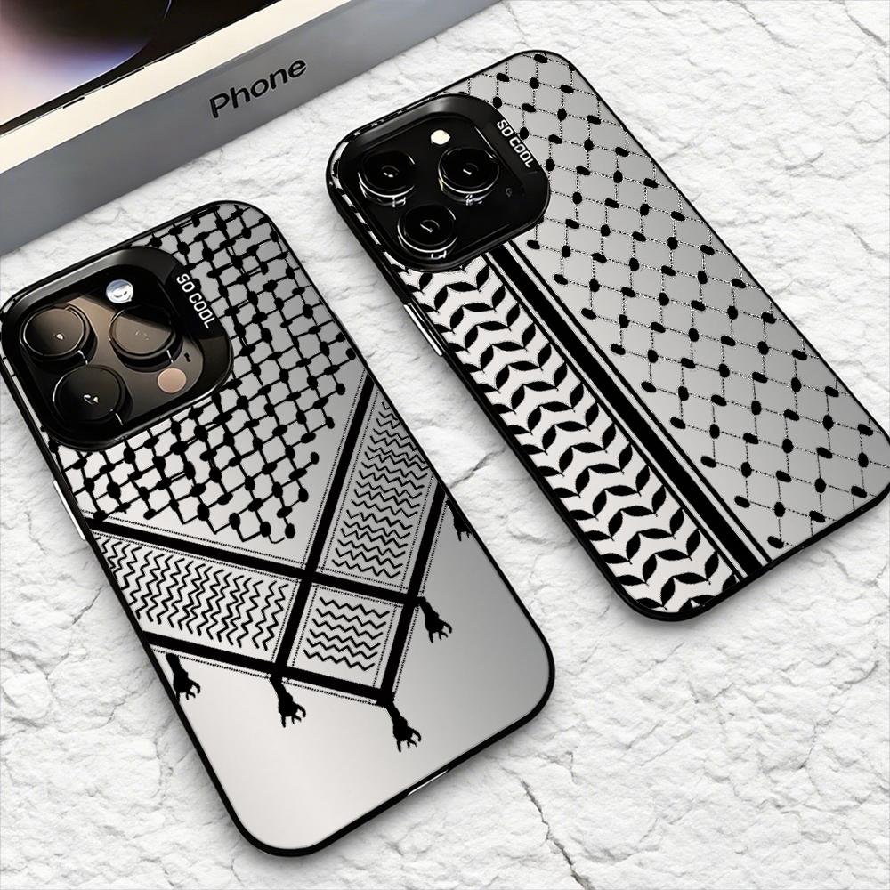 Keffiyeh P-Palestine Phone Cas – Phone Cases For Iphone 12 Pro Max recenzja i cena