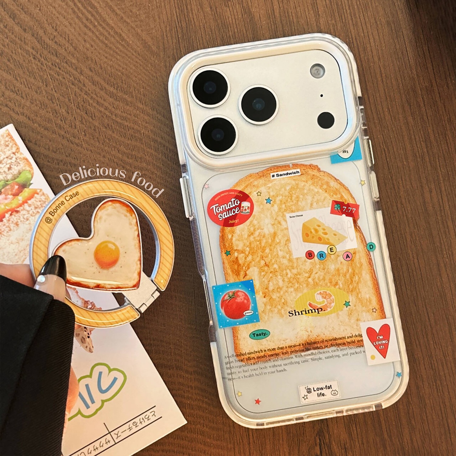 Korean Magnetic Fold Love Hear – Phone Cases Girly recenzja i cena