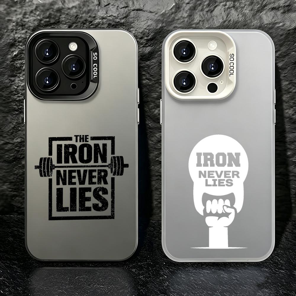 T-THE IRON NEVER LIES Phone Ca – Phone Cases Yellow recenzja i cena