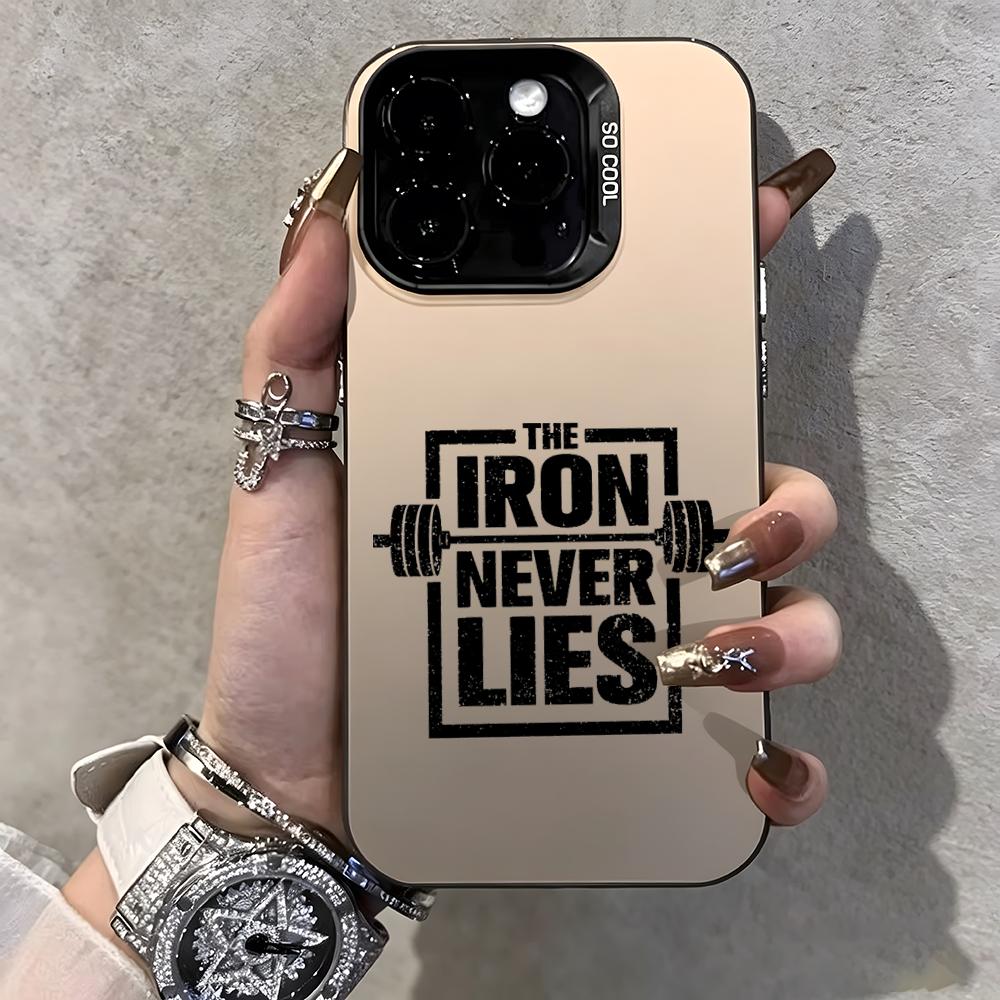 T-THE IRON NEVER LIES Phone Ca – Phone Cases Yellow recenzja i cena