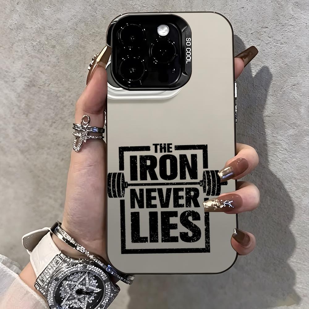 T-THE IRON NEVER LIES Phone Ca – Phone Cases Yellow recenzja i cena