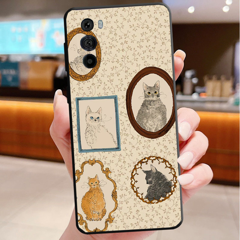 Cute Cat Cartoon Phone Case Fo – Phone Cases Motorola Edge 2025 recenzja i cena