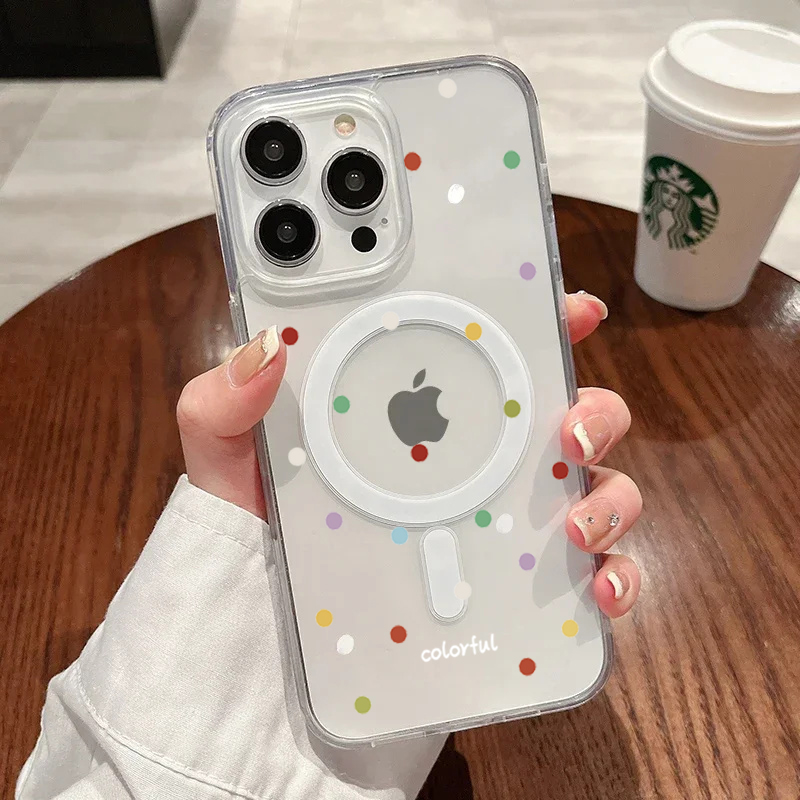 INS Korean Creative Colored Wa – Phone Cases With Magsafe recenzja i cena