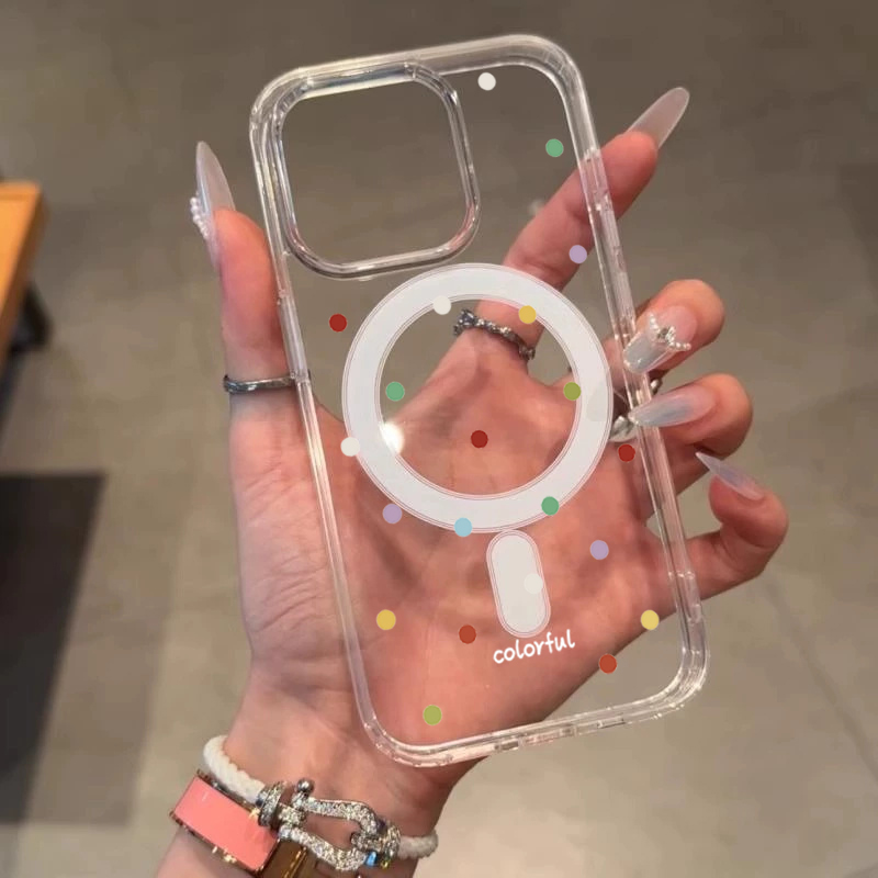 INS Korean Creative Colored Wa – Phone Cases With Magsafe recenzja i cena