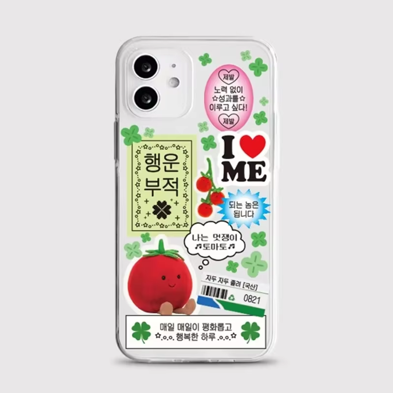 Korean Ins Cute Four Leaf Clov – Phone Cases Cute recenzja i cena