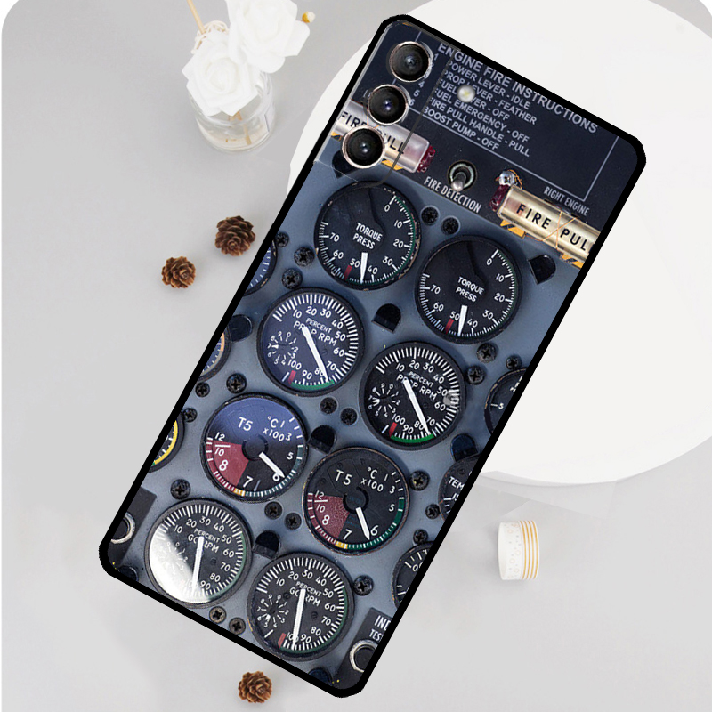 Aircraft Cockpit Dashboard Pho – Phone Cases Aviation recenzja i cena