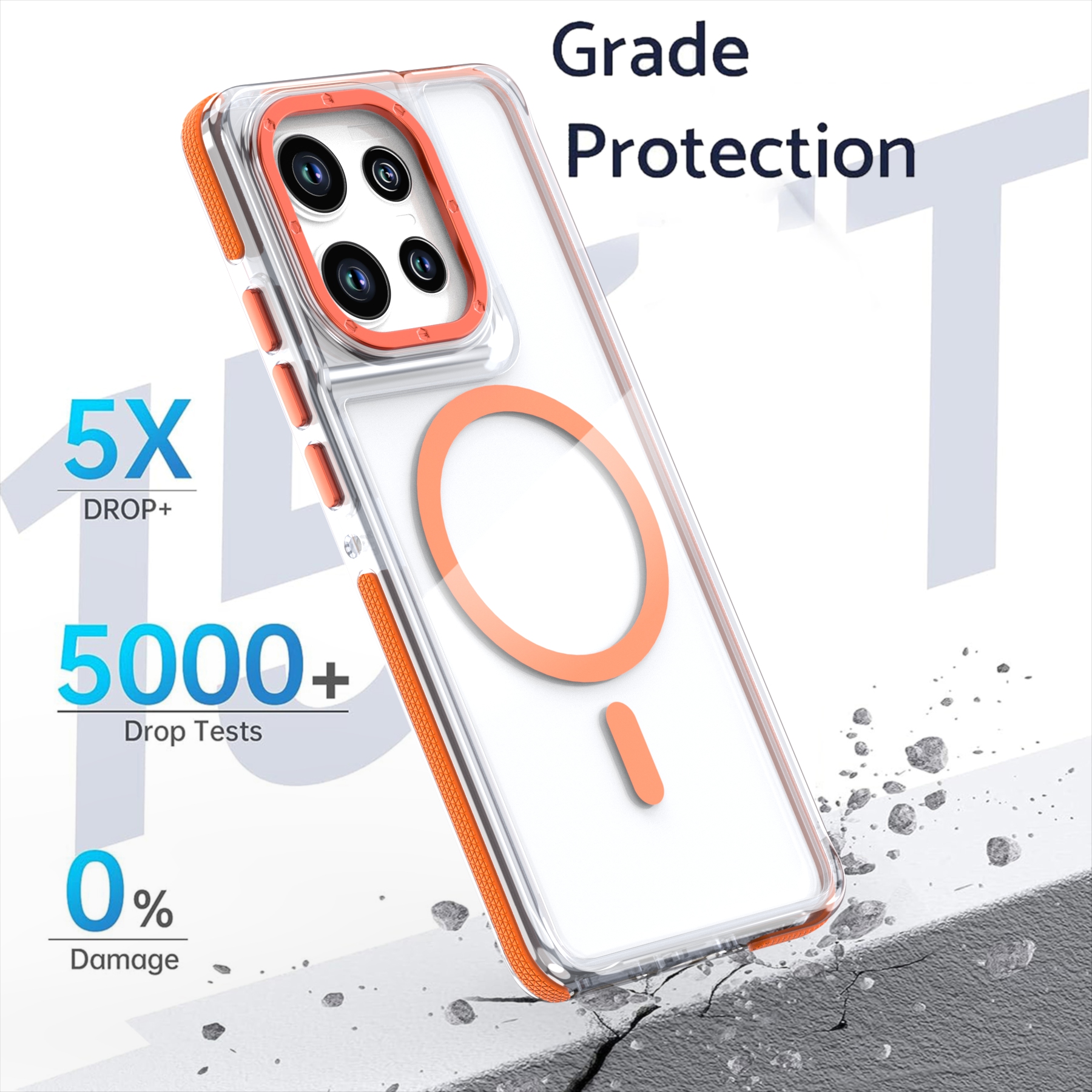 Luxury Shockproof Transparent  – Phone Cases Motorola Edge 2025 recenzja i cena