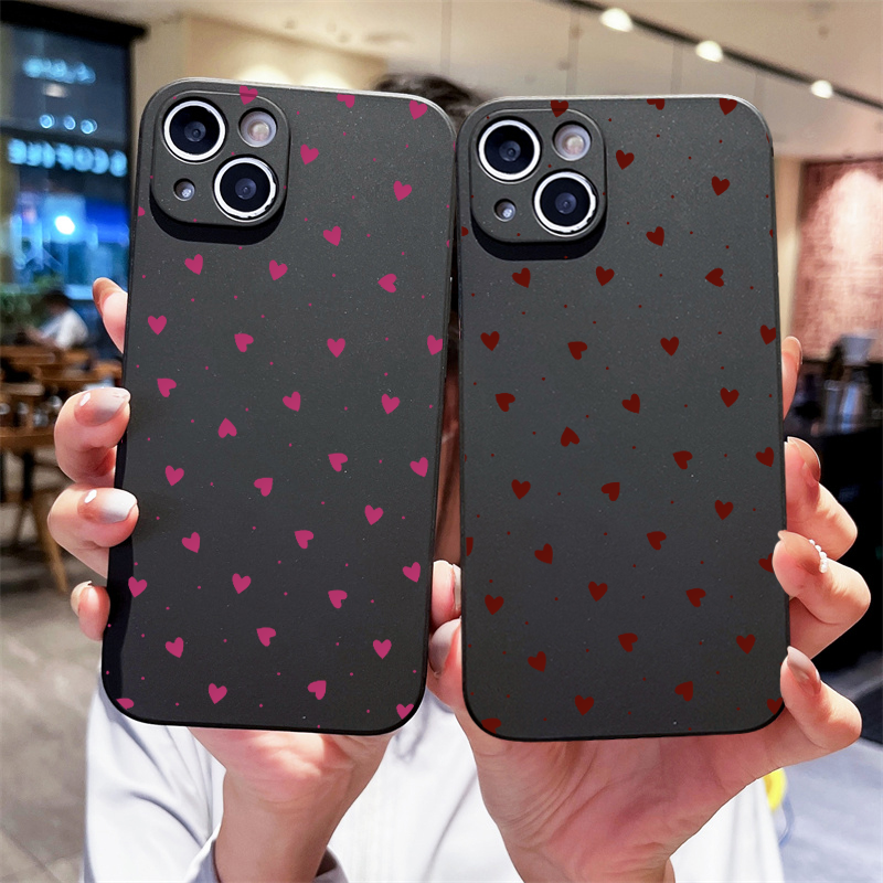 Simple Cute Pink Red Love Hear – Phone Cases Cute recenzja i cena