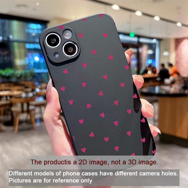 Simple Cute Pink Red Love Hear – Phone Cases Cute recenzja i cena