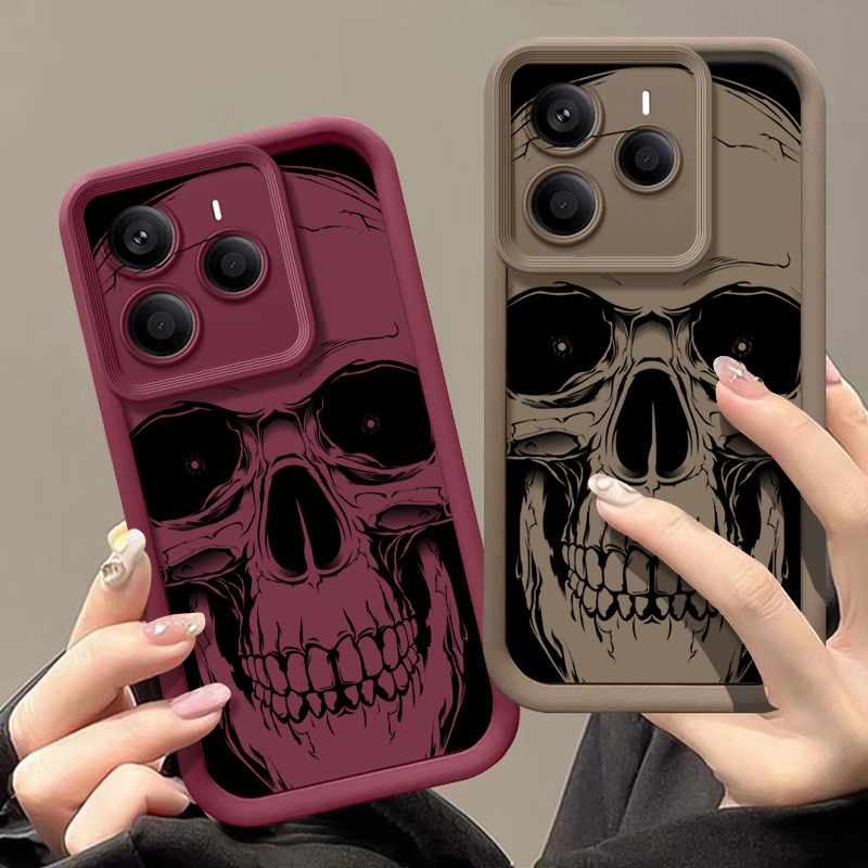 Cool Black Skull Print Phone C – Phone Cases Black recenzja i cena