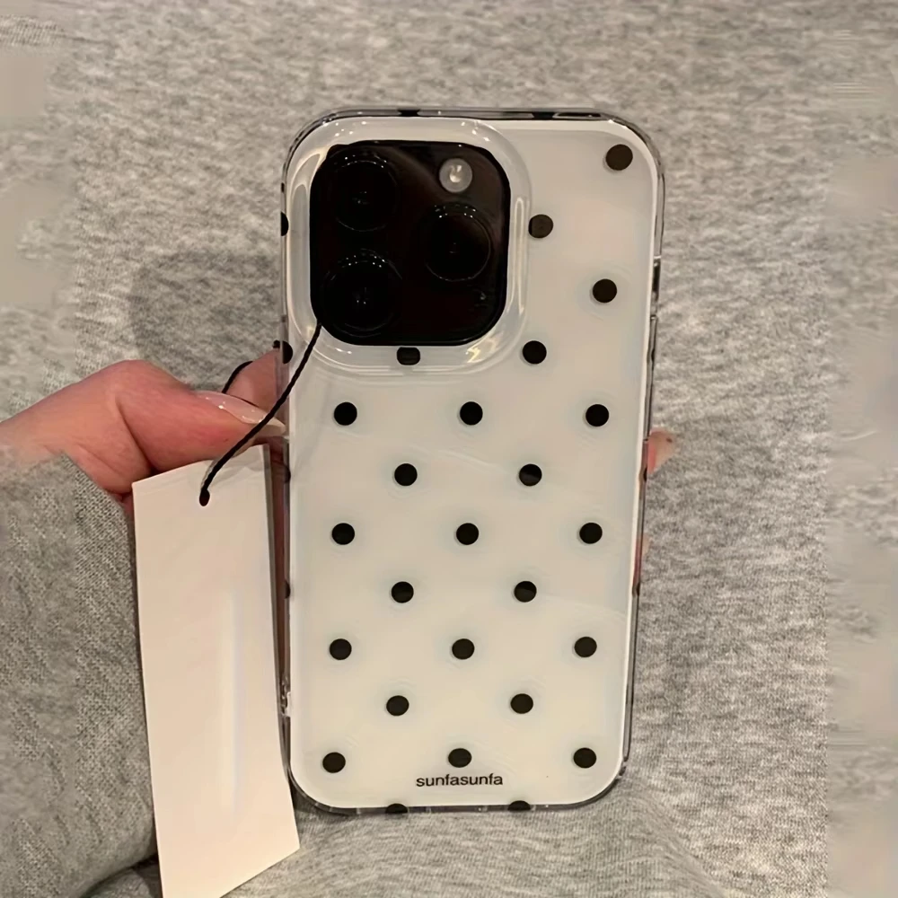 Minimalist Black and White Pol – Phone Cases Black recenzja i cena