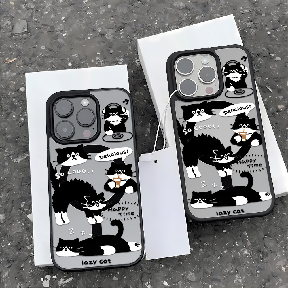 Funny Black Cat Wireless Charg – Phone Cases With Magsafe recenzja i cena
