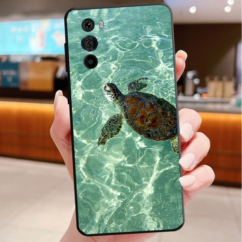 Blue Ocean Animal Turtle Phone – Phone Cases Motorola Edge 2025 recenzja i cena