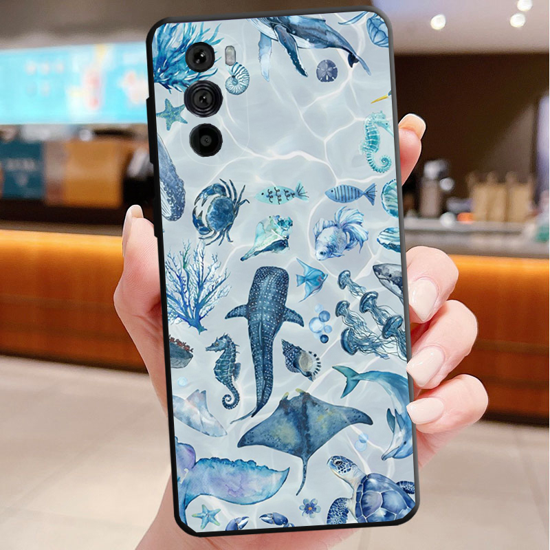 Blue Ocean Animal Turtle Phone – Phone Cases Motorola Edge 2025 recenzja i cena