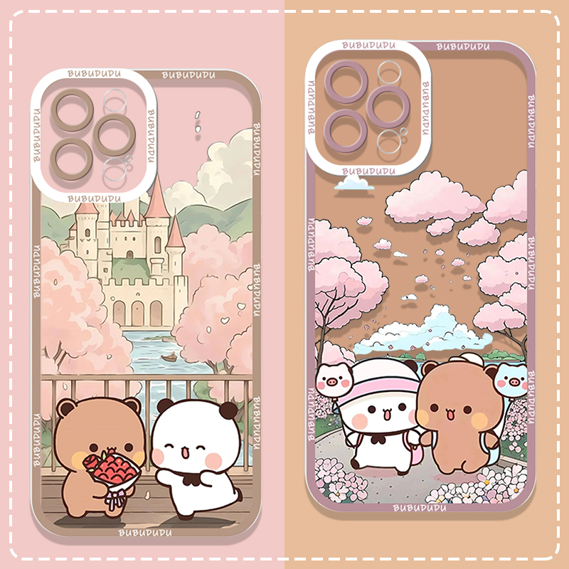 Cute BUBU DUDU Couple Clear Ph – Phone Cases Cute recenzja i cena