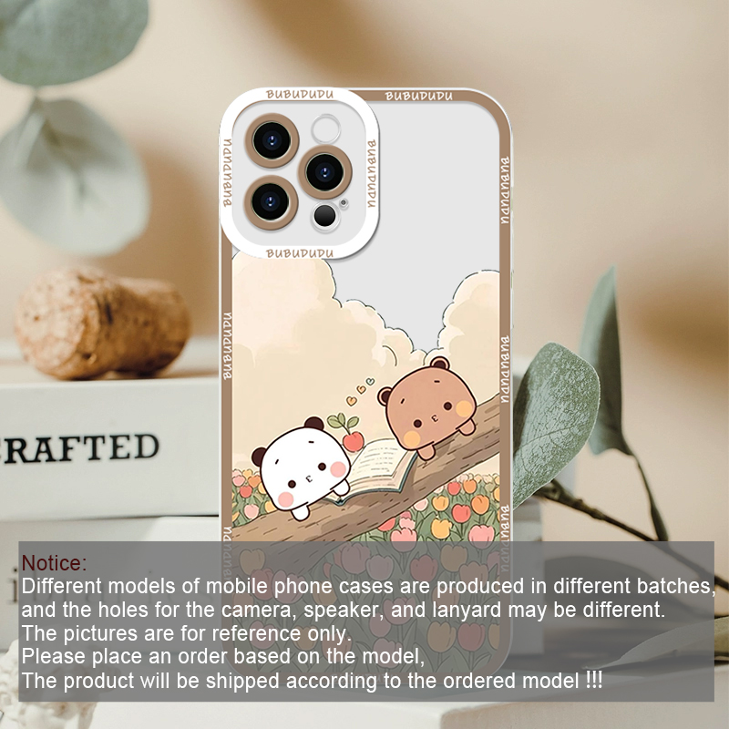 Cute BUBU DUDU Couple Clear Ph – Phone Cases Cute recenzja i cena