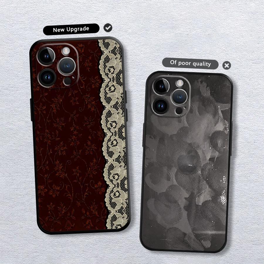 Black And Red Sexy Lace Phone  – Phone Cases Black recenzja i cena