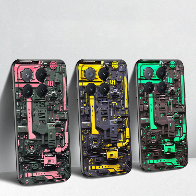 Yellow circuit board For Xiaom – Phone Cases Yellow recenzja i cena
