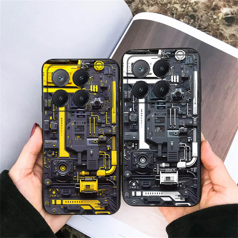 Yellow circuit board For Xiaom – Phone Cases Yellow recenzja i cena