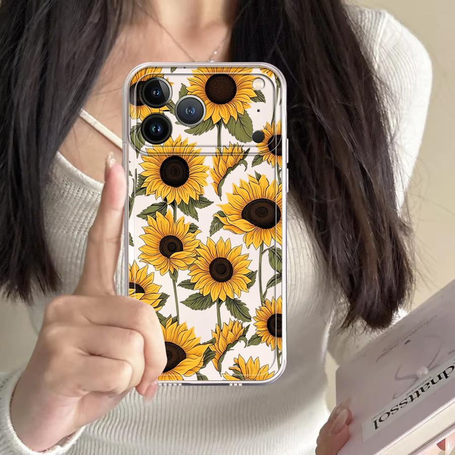 Cute Sunflower Pattern Case fo – Phone Cases Xs recenzja i cena