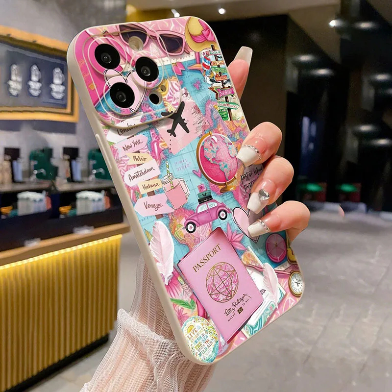 Travel Plane Printed Matte Ant – Phone Cases Aviation recenzja i cena