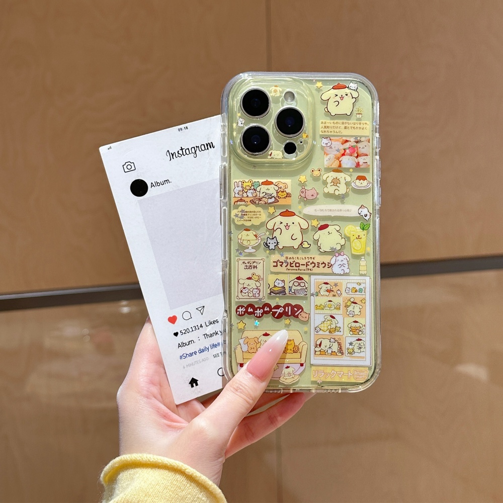 Cute Yellow Star Sparkling Pud – Phone Cases Yellow recenzja i cena