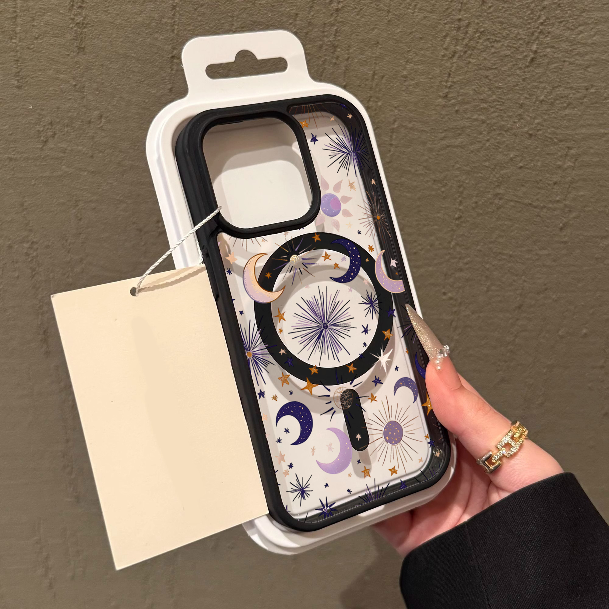 Stars Moon Y2K Clear Case For  – Phone Cases With Magsafe recenzja i cena