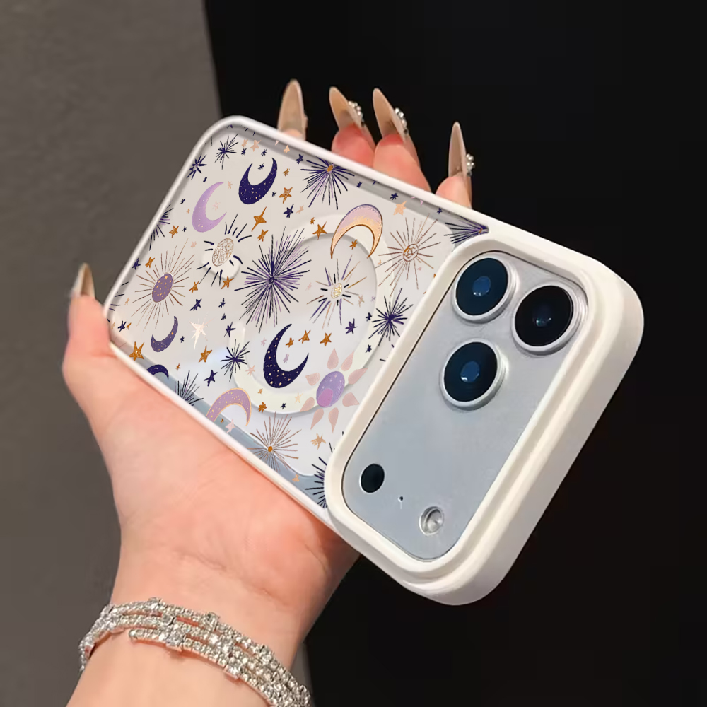 Stars Moon Y2K Clear Case For  – Phone Cases With Magsafe recenzja i cena