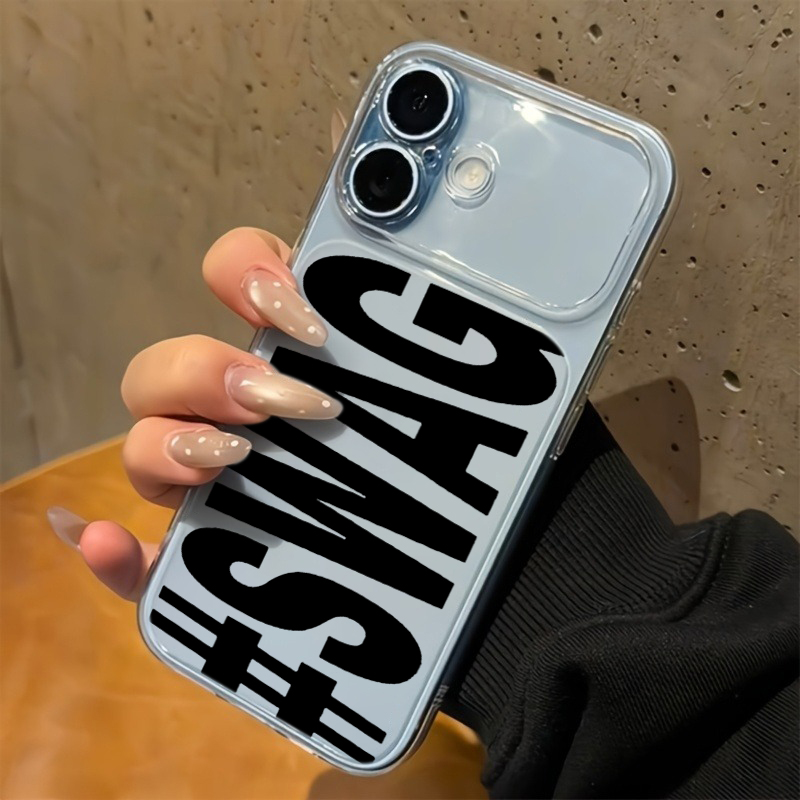 Hot Pink Black SWAG Letter Cle – Phone Cases Black recenzja i cena