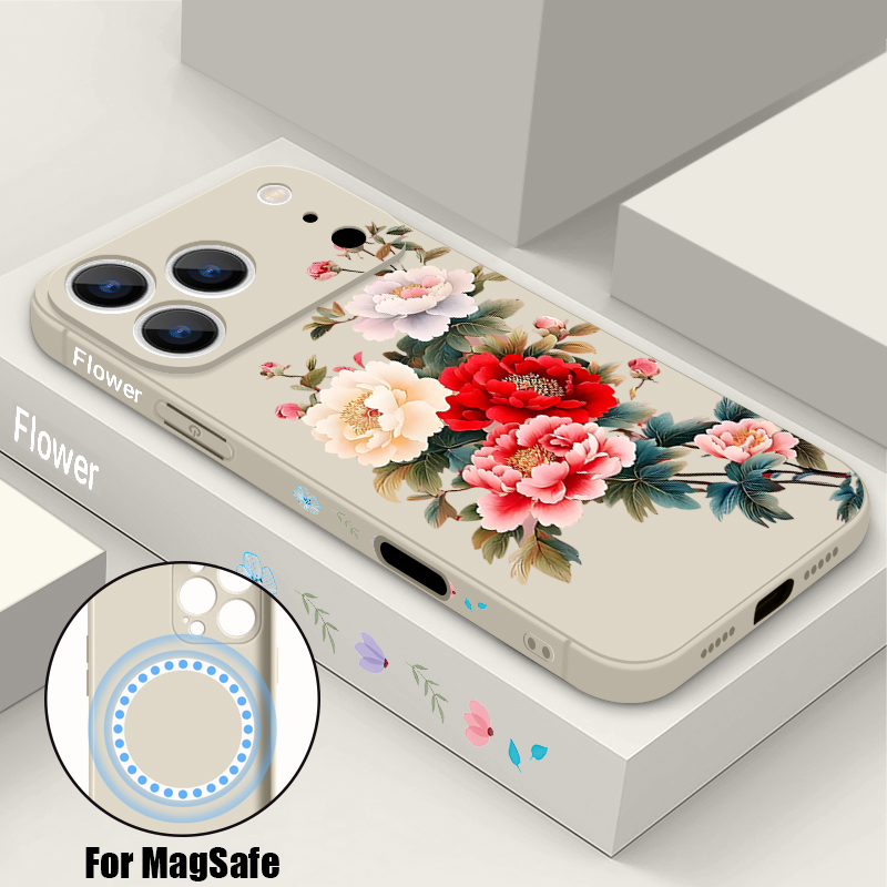 Vintage Floral Case For iPhone – Phone Cases With Magsafe recenzja i cena