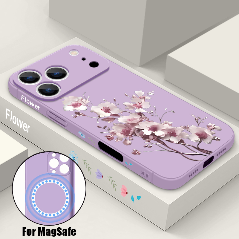 Vintage Floral Case For iPhone – Phone Cases With Magsafe recenzja i cena