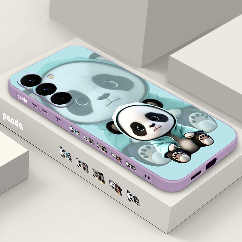 Brown Coat Panda Case For Sams – Phone Cases For Samsung S21 5G recenzja i cena