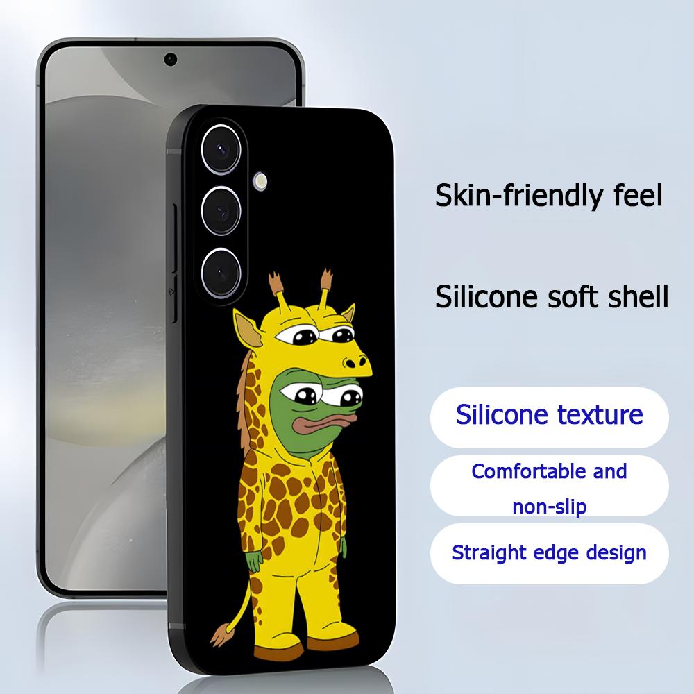 Sad Pepe the frog Draw Cool Ph – Phone Cases Black recenzja i cena