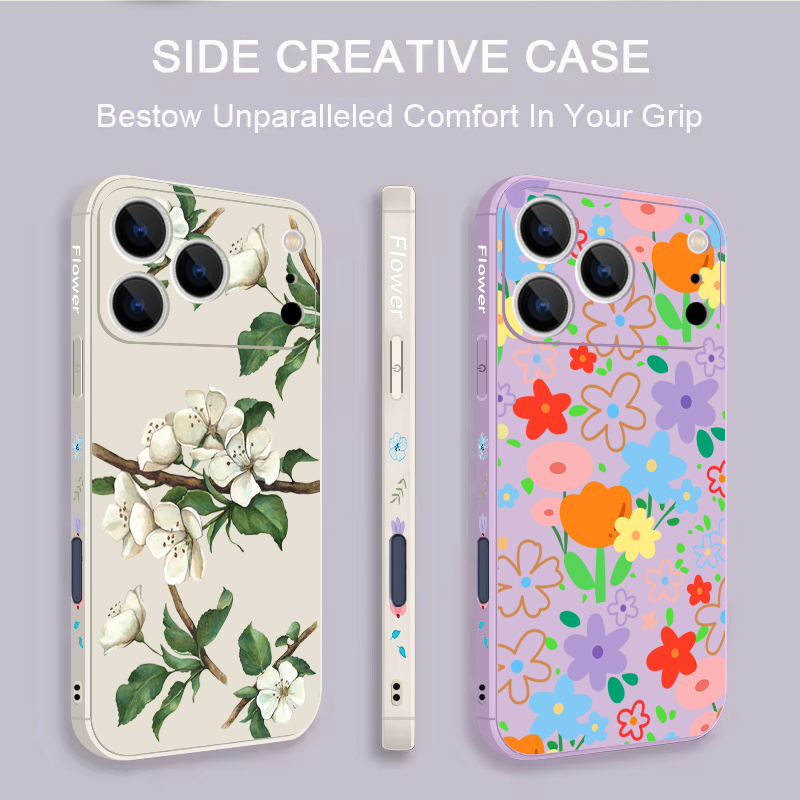 White Flower Case For iPhone 1 – Phone Cases With Magsafe recenzja i cena