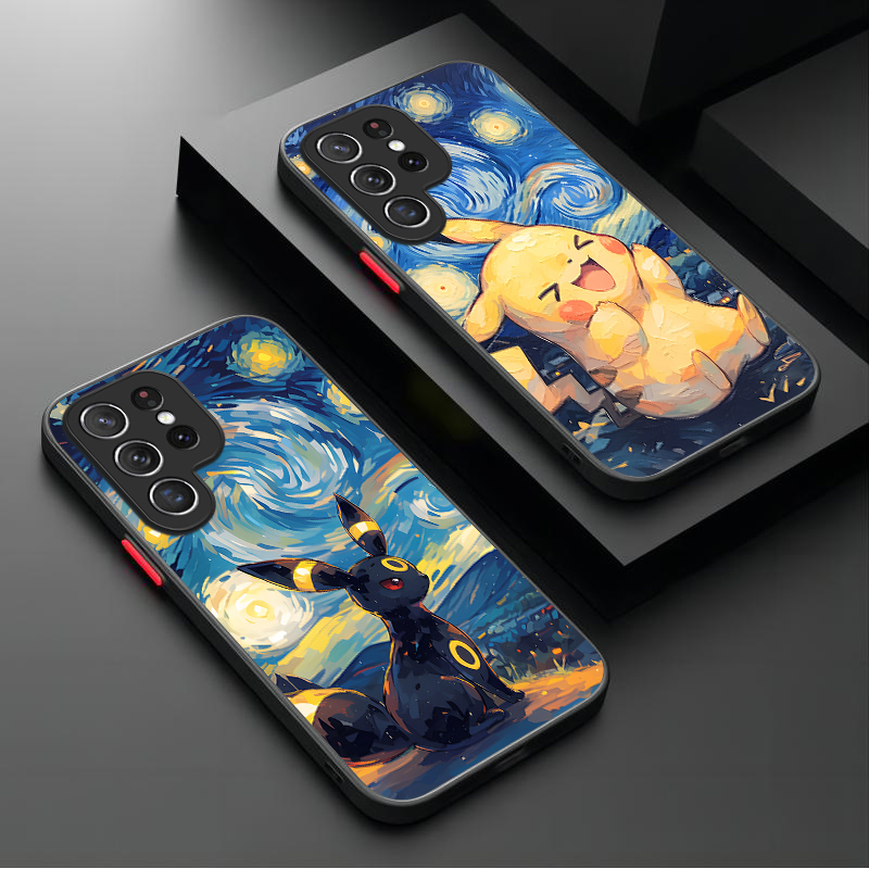 Pokemon Gengar Pikachu Case Fo – Phone Cases For Samsung S21 5G recenzja i cena