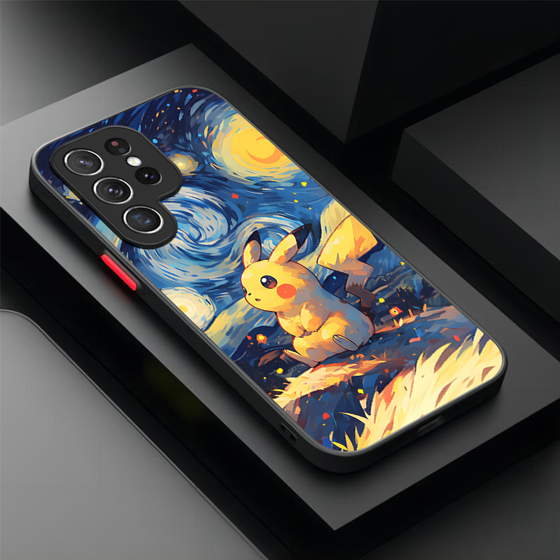 Pokemon Gengar Pikachu Case Fo – Phone Cases For Samsung S21 5G recenzja i cena