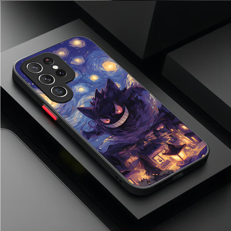 Pokemon Gengar Pikachu Case Fo – Phone Cases For Samsung S21 5G recenzja i cena