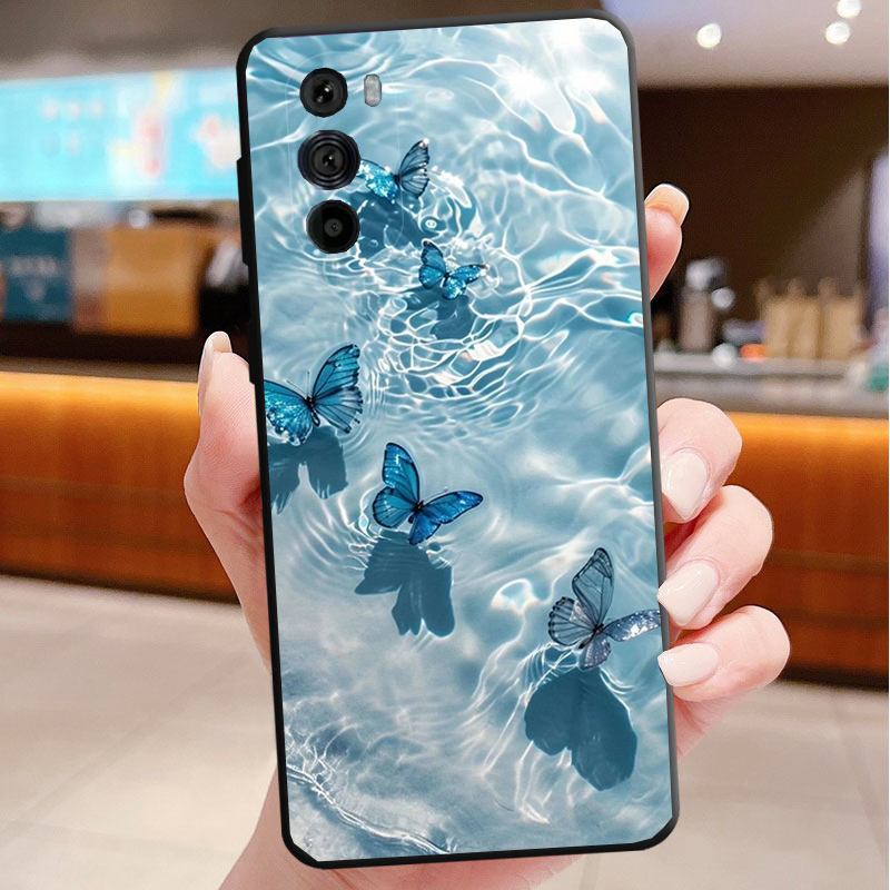 Blue Balck Butterfly Phone Cas – Phone Cases Motorola Edge 2025 recenzja i cena