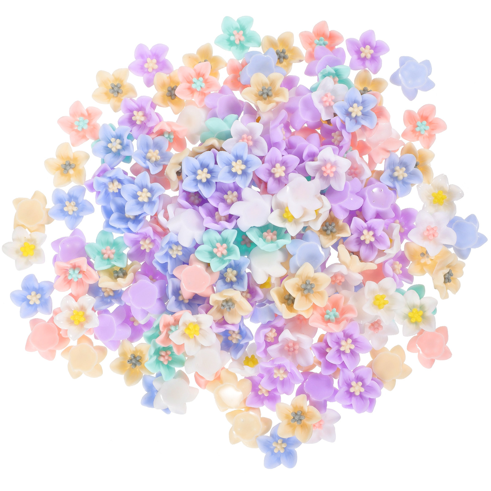 200Pcs Resin Flower Charms Fin – Phone Cases With Charms recenzja i cena