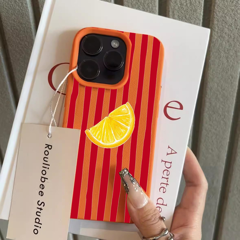 Fashion Lemon Pattern TPU Sili – Phone Cases For Iphone 12 Pro Max recenzja i cena