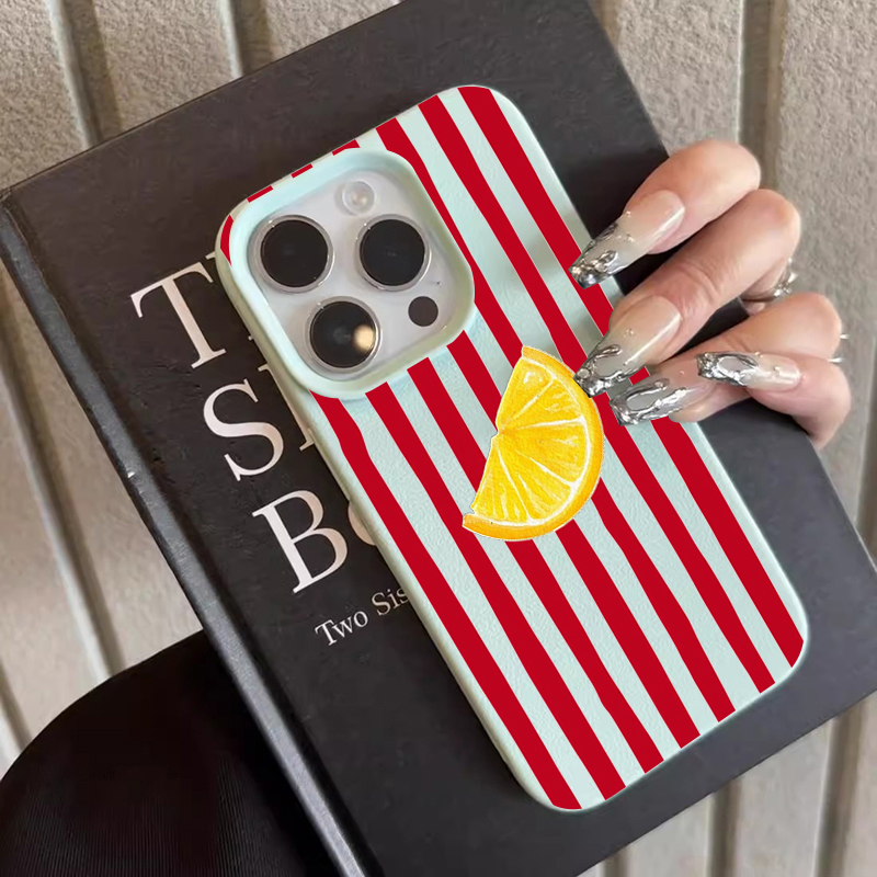 Fashion Lemon Pattern TPU Sili – Phone Cases For Iphone 12 Pro Max recenzja i cena